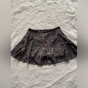 Athleta Match Point Skort Womens XXS City Lights Print Tennis Lined Skirt